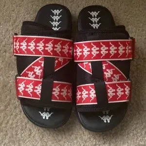 Shoes | Kappa Slides Black Red White Size 11 | Poshmark display picture 1